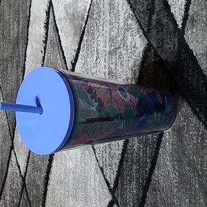 STARBUCKS 2019 TROPICAL FLORAL VENTI TUMBLER